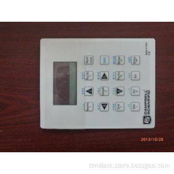 White PET Dull Polish Membrane Touch Switch For 3C Electron